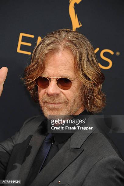 Actor William H. Macy attends the 68th Annual Primetime Emmy Awards at Microsoft Theater on September 18, 2016 in Los Angeles, California. .