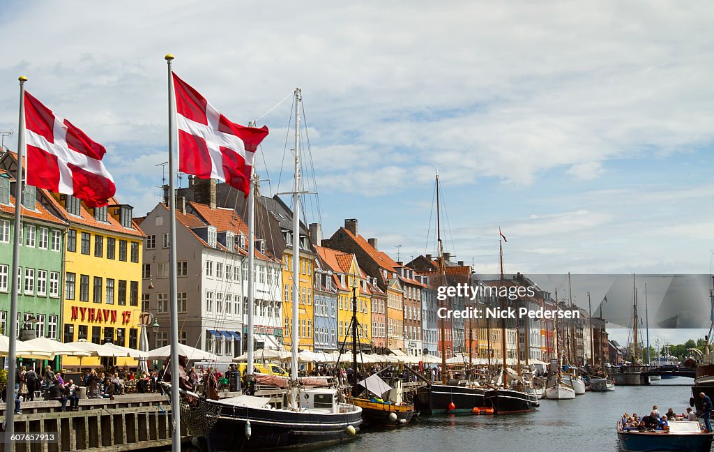 Nyhavn Harbor in Copehagen