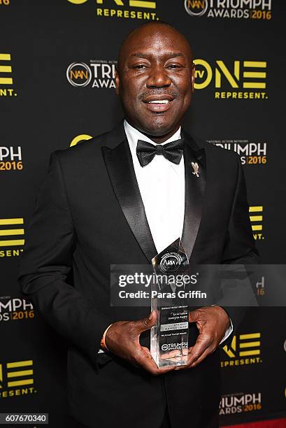 Benjamin Crump attends 2016 Triumph Awards presented by National Action Network and TV One at The Tabernacle on September 18, 2016 in Atlanta,...