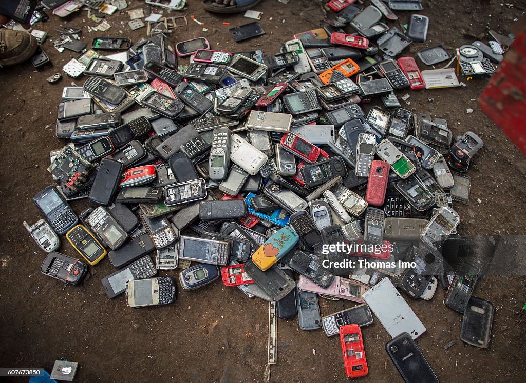 Recycling of electronic scrap in Africa
