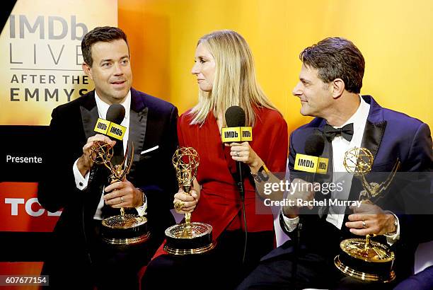 Outstanding Reality-Competition Program Winner for The Voice Carson Daly and producing team attend IMDb Live After The Emmys, presented by TCL on...