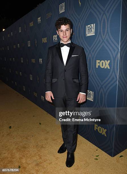 Actor Nolan Gould attends the FOX Broadcasting Company, FX, National Geographic And Twentieth Century Fox Television's 68th Primetime Emmy Awards...