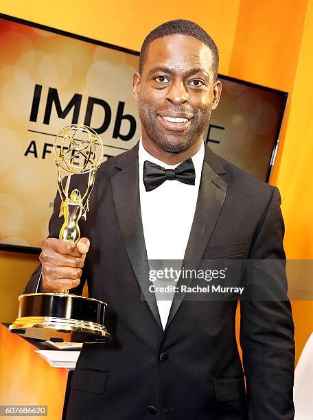Winner Sterling K. Brown attends IMDb Live After The Emmys, presented by TCL on September 18, 2016 in Los Angeles, California.