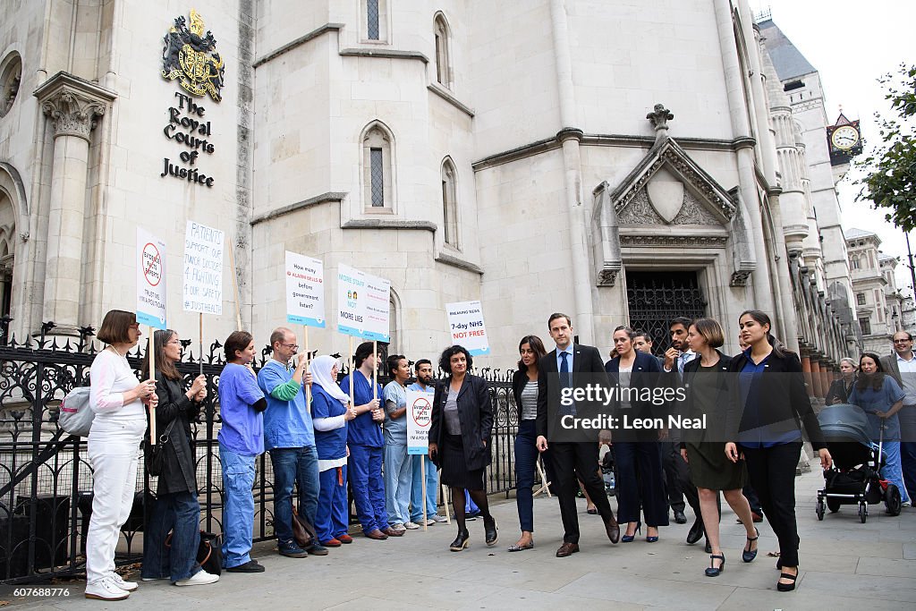 Jeremy Hunt's Seven Day Contract Challenged By Junior Doctor's