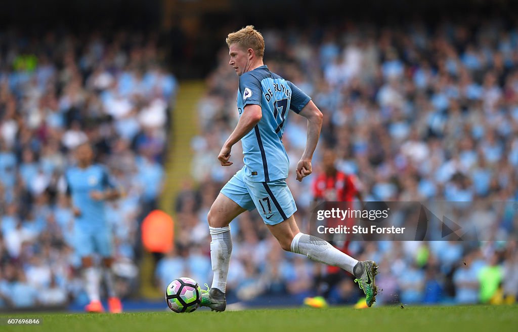 Manchester City v AFC Bournemouth - Premier League