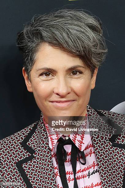 Writer/director Jill Soloway arrives at the 68th Annual Primetime Emmy Awards at the Microsoft Theater on September 18, 2016 in Los Angeles,...