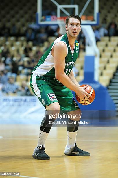 Hugo Invernizzi of Nanterre during the match for the 3rd and 4th place between Nanterre and Khimki Moscow at Tournament ProStars at Salle Arena Loire...