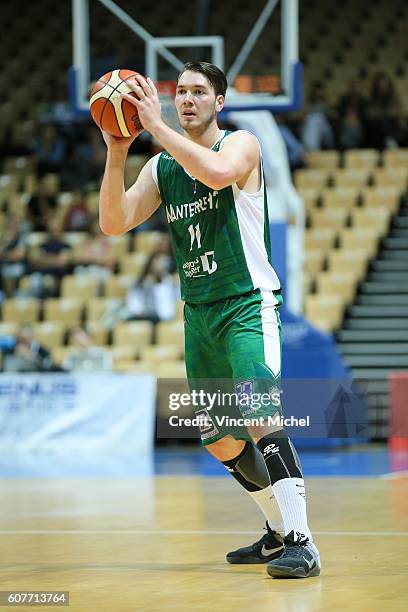 Hugo Invernizzi of Nanterre during the match for the 3rd and 4th place between Nanterre and Khimki Moscow at Tournament ProStars at Salle Arena Loire...