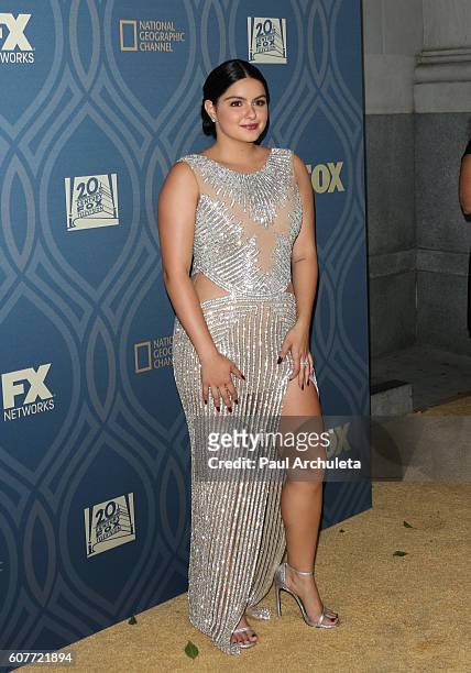 Actress Ariel Winter attends the FOX broadcasting company, FX, National Geographic and Twentieth Century Fox Television's 68th Primetime Emmy Awards...