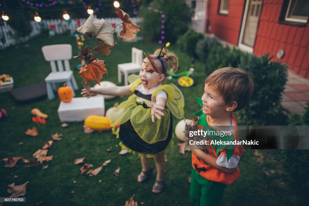 Halloween in our backyard