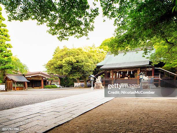 utsunomiya futarasan shrine in japan tochigi prefecture - utsunomiya stock pictures, royalty-free photos & images