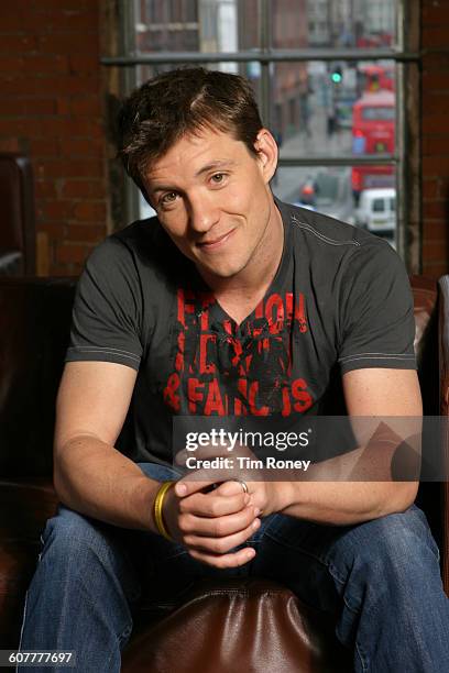 English television presenter and journalist Ben Shephard, London, UK, circa 2005.