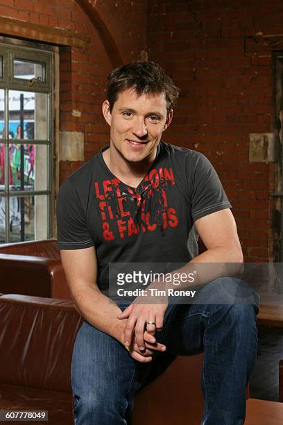 English television presenter and journalist Ben Shephard, London, UK, circa 2005.