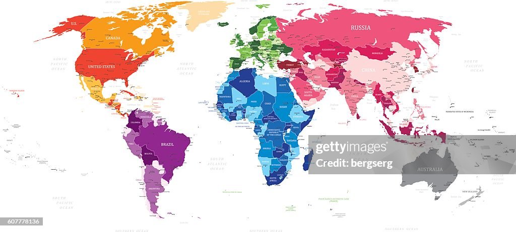 World Vector Map