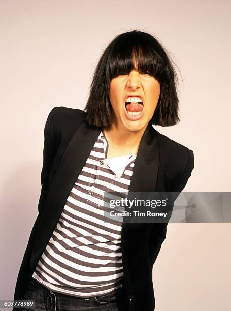 Scottish singer Sharleen Spiteri of rock band Texas, 2004.