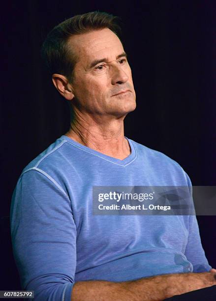 Actor Bruce Abbott attends Son Of Monsterpalooza held at Los Angeles Marriott Burbank Airport on September 18, 2016 in Burbank, California.