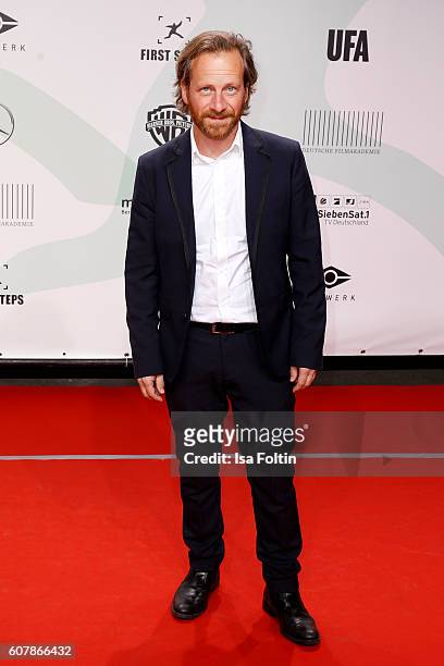 German actor Fabian Busch attends the First Steps Awards 2016 at Stage Theater on September 19, 2016 in Berlin, Germany.