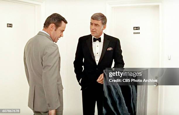 Theatrical movie originally released May 28, 1969. Film directed by Stuart Rosenberg. Pictured left to right, Jack Lemmon and Peter Lawford . Frame...