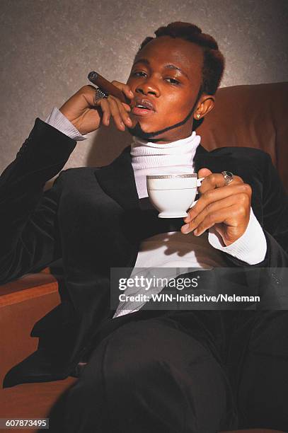 portrait of a young mobster - pimp costumes stock pictures, royalty-free photos & images