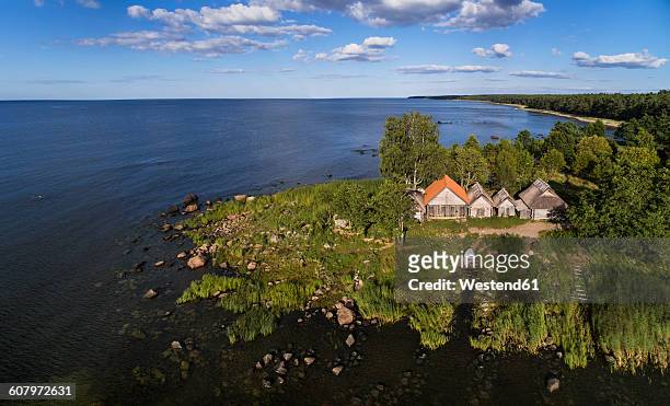 estonia, altja, fishing village in lahemaa national park - エストニア ストックフォトと画像