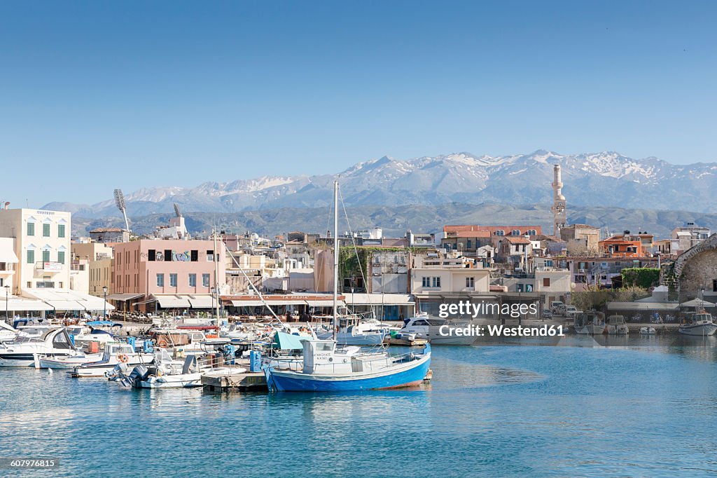 Greece, Crete, Harbour of Chania