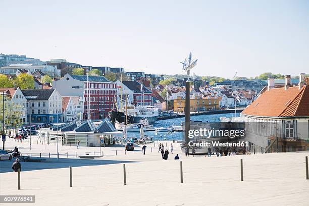 norway, stavanger city - stavanger stock pictures, royalty-free photos & images