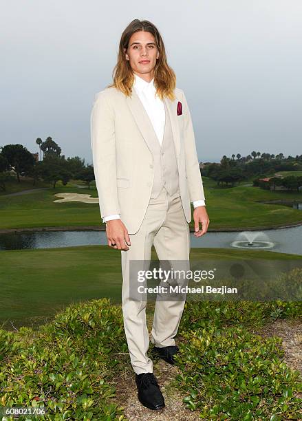 Model Will Hawkins attends All About the Animals Homeless to Haute Gala at Monarch Beach Resort on September 18, 2016 in Dana Point, California.