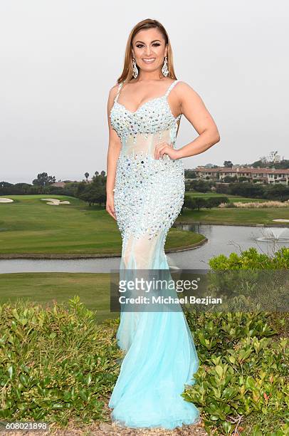Angie Adamo attends All About the Animals Homeless to Haute Gala at Monarch Beach Resort on September 18, 2016 in Dana Point, California.