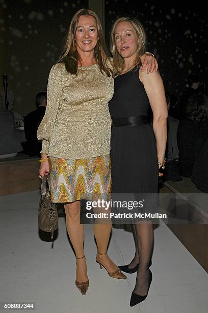 Kimberly Duross and Roberta Amon attend 11th Annual Holiday Dinner Honoring DONNA KARAN and Benefiting ACRIA at The Stephen Weiss Studio on December...