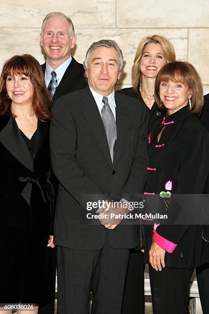 Marlo Thomas, Jim Larranaga, Robert DeNiro, Paula Zahn and Valerie Harper attend AARP, The Magazine, Announces the Winners of the 2006 Impact Awards...