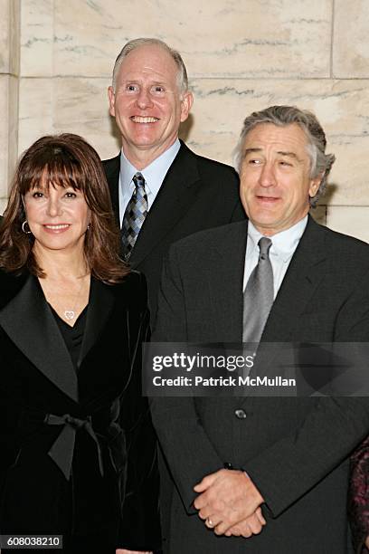 Marlo Thomas, Jim Larranaga and Robert DeNiro attend AARP, The Magazine, Announces the Winners of the 2006 Impact Awards at New York Public Library...