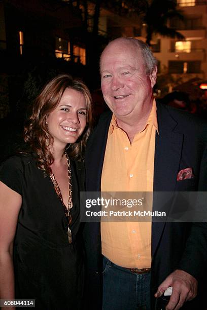 Christina Floyd and Jamie Niven attend HERMES Invites You to Discover Contemporary Video in Asia at Sagamore Hotel on December 8, 2006 in Miami...