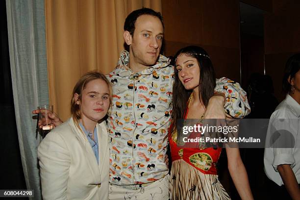 Hanna Liden, Xar and Arden Wohl attend Screening of COVEN a Film by Arden Wohl at The Raleigh on December 8, 2006 in Miami Beach, FL.