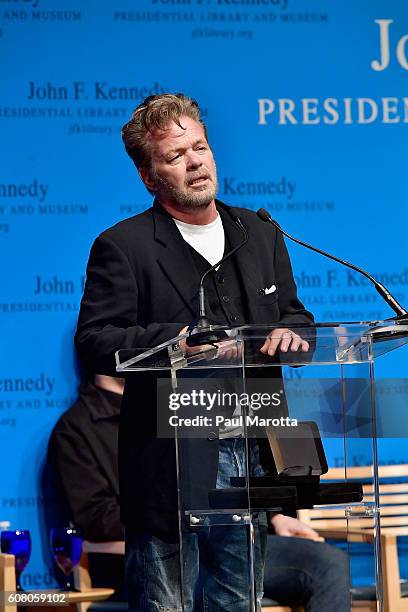 John Mellencamp speaks and sings at the PEN/Song Lyrics Awards for Literary Excellence honoring John Prine and Kathleen Brennan & Tom Waits at the...