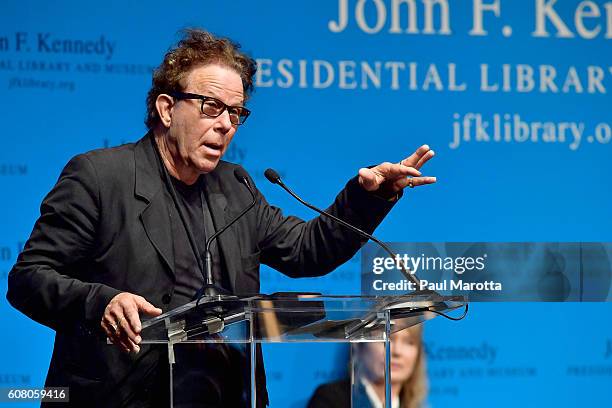 Tom Waits is honored and performs at the PEN/Song Lyrics Awards for Literary Excellence honoring John Prine and Kathleen Brennan & Tom Waits at the...