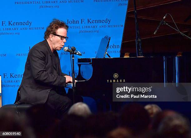 Tom Waits is honored and performs at the PEN/Song Lyrics Awards for Literary Excellence honoring John Prine and Kathleen Brennan & Tom Waits at the...