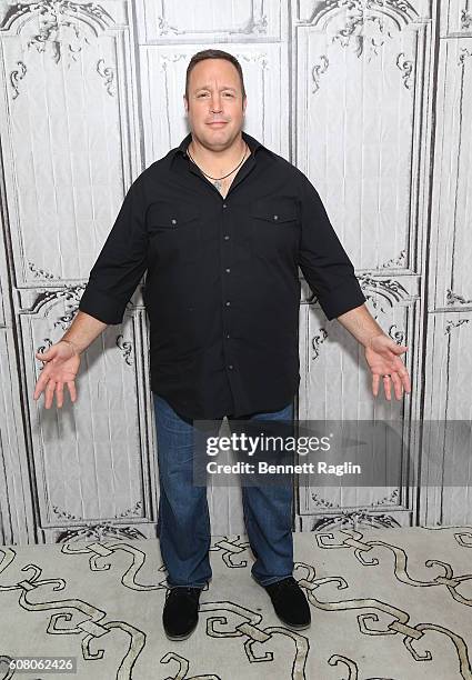 Actor Kevin James attends the BUILD Series at AOL HQ on September 19, 2016 in New York City.