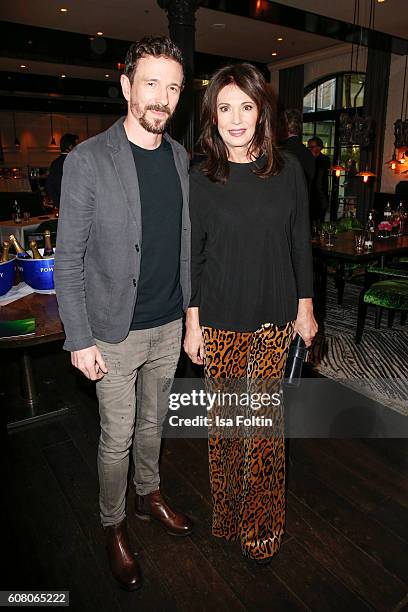 Producer Oliver Berben and his mother german actress Iris Berben attend the First Steps Awards 2016 at Stage Theater on September 19, 2016 in Berlin,...