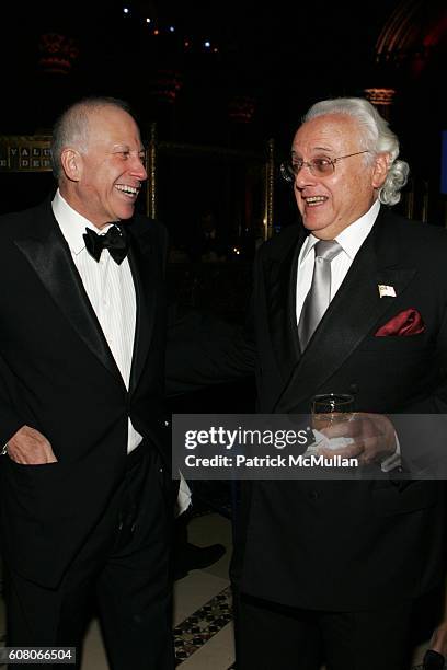 Sam Heyman and Robert Abrams attend The Partnership for Public Service Gala Honors Senator Joseph Lieberman and Dennis Haysbert at Cipriani's 42nd...