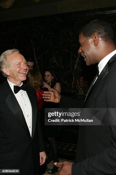 Sen. Joseph Lieberman and Dennis Haysbert attend The Partnership for Public Service Gala Honors Senator Joseph Lieberman and Dennis Haysbert at...