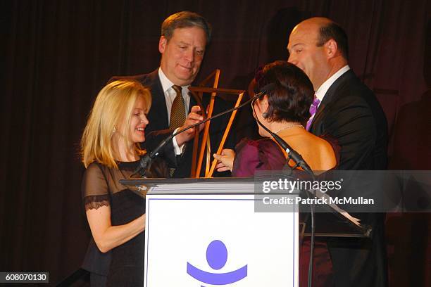 Fiona Druckenmiller, Stan Druckenmiller, Lisa Pevaroff-Cohn and Gary Cohn attend Ninth Annual Child Advocacy Award Dinner to Benefit the NYU CHILD...