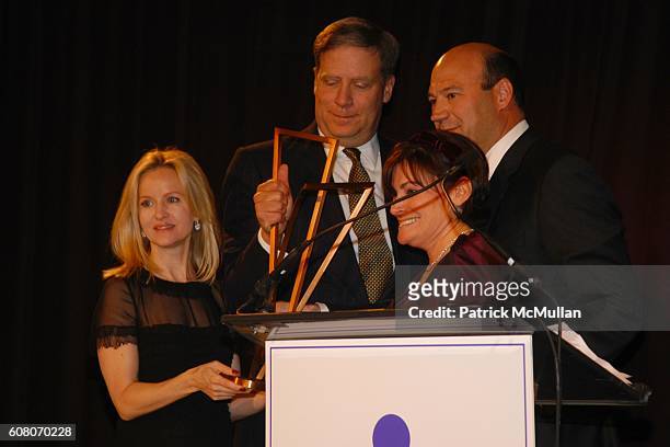Fiona Druckenmiller, Stan Druckenmiller, Lisa Pevaroff-Cohn and Gary Cohn attend Ninth Annual Child Advocacy Award Dinner to Benefit the NYU CHILD...