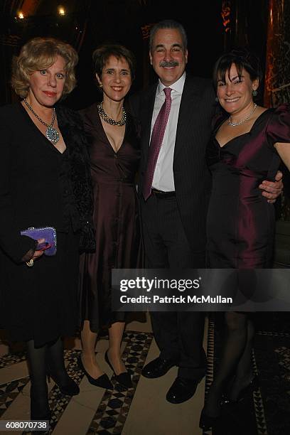 Erica Jong, Linda Siraow, Dr. Harold Koplewicz and Lisa Pevaroff-Cohn attend Ninth Annual Child Advocacy Award Dinner to Benefit the NYU CHILD STUDY...