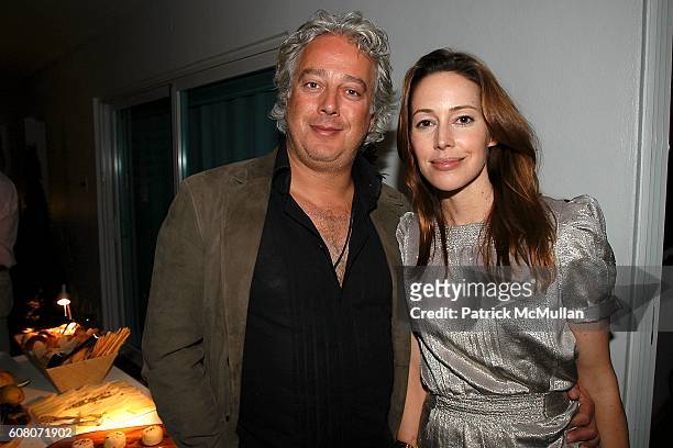 Aby Rosen and Samantha Boardman Rosen attend Paul Wilmot Dinner Party for ADAM LIPPES and ADAM+EVE Clothing at Paul Wilmot Residence on December 9,...