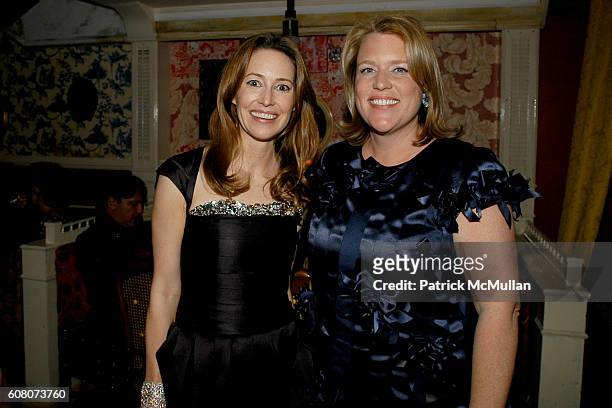 Samantha Boardman Rosen and Marjorie Gubelmann Raein attend A Private Dinner to Celebrate LES PERLES DE CHANEL Hosted by Marjorie Gubelmann Raein and...