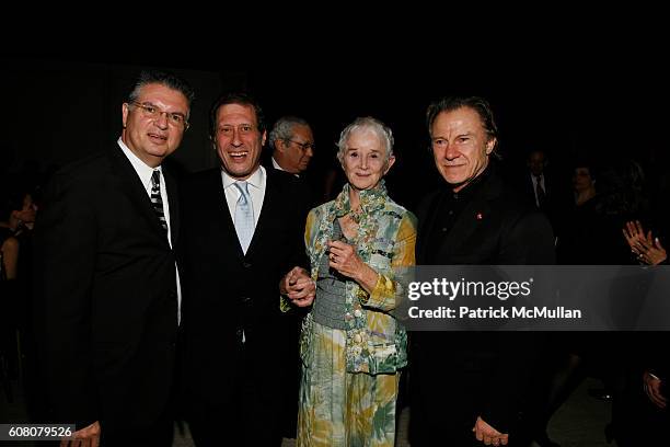 Dr. Jeffrey W. Moses, Barbara Barrie and Harvey Keitel attend An Evening to Benefit the Cardiovascular Research Foundation Celebrating its 15th...