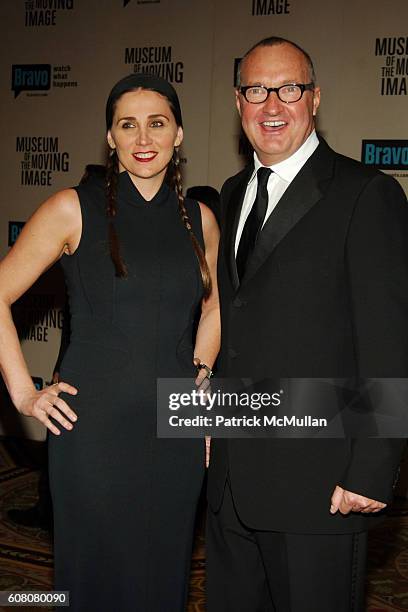 Evi Quaid and Randy Quaid attend Museum of the Moving Image Salutes WILL SMITH at Waldorf Astoria on December 3, 2006 in New York City.