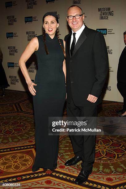 Evi Quaid and Randy Quaid attend Museum of the Moving Image Salutes WILL SMITH at Waldorf Astoria on December 3, 2006 in New York City.