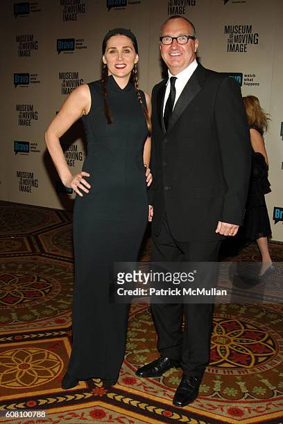 Evi Quaid and Randy Quaid attend Museum of the Moving Image Salutes WILL SMITH at Waldorf Astoria on December 3, 2006 in New York City.