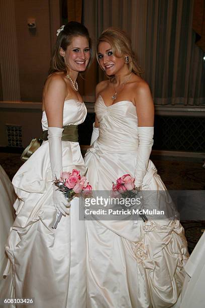 Miss Kelly Elizabeth Hunsaker and Miss Jessica Anne Howe attend Fifty Second Anniversary International Debutante Ball at The Waldorf Astoria on...